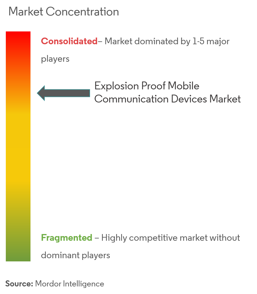 Explosion Proof Mobile Communication Devices Market Concentration